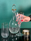 ACAR AQUA COLLECTION GOLD Gläserset Gläser mit Karaffe 25 Stk.