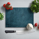 BELLART - Lacivert Uv Baskılı Cam Kesme Tablası 35×25 cm