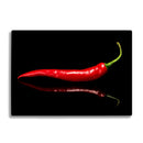 BELLART - Kırmızı biber Uv Baskılı Cam Kesme Tablası 35×25 cm