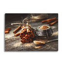 BELLART - Tarçın Uv Baskılı Cam Kesme Tablası 35×25 cm