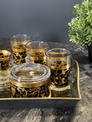 TREND HOME ORIENT GOLD Şekerlikli 12'li Bardak Seti 20 parça