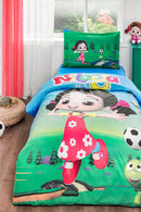ÖZDILEK NILOYA BAHAR  Disney Parure de lit renforcé enfant 1 personne ÖZDILEK NILOYA BAHAR Tek kişilik lisanslı ranforce ranforce nevresim takımı ÖZDILEK NILOYA BAHAR Kinderbettwäschegarnitur 1 Person