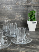 TREND HOME COLLECTION 6 Kişilik 12 Parça kulplu çay seti