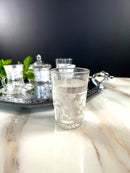 TREND HOME ORIENT Gümüs Şekerlikli 12'li Bardak Seti 20 parça