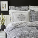 KARACA HOME BONAR  Ensemble de linge de linge de lit complet noir KARACA HOME BONAR  Siyah çift kişilik winter komple  set  KARACA HOME BONAR  Schwarzes Doppel-Winter-Komplettset