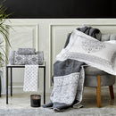 KARACA HOME BONAR  Ensemble de linge de linge de lit complet noir KARACA HOME BONAR  Siyah çift kişilik winter komple  set  KARACA HOME BONAR  Schwarzes Doppel-Winter-Komplettset