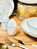 ACAR DAPHNE Gold Yemek takımı 12 kişilik 57 parça 