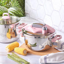KARACA PERF﻿ECT GREY 4Lt+6Lt Schnellkochtopf-Set