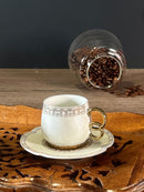 ACAR FREYA Set von 6 Porzellan Kaffeetassen