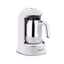 KORKMAZ KAHVEKOLIK COFFEE MAKER Krom Krem otomatik kahve makinesi