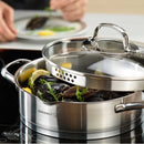 KORKMAZ STEAMA 8 Parça tencere takımı