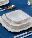 ACAR OMEGA Gold Tafelservice 6 Personen 29-tlg