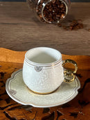 ACAR FREYA Set von 6 Porzellan Kaffeetassen