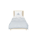 KARACA HOME VETA Tagesdecke Set blau