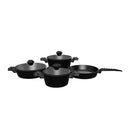 KARACA BIO DIAMOND Antibakteriyel kulplu İndüksiyon tabanlı tencere seti 7 parça