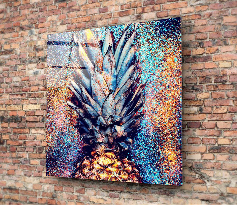 Tableau en verre - Ananas - Cam tablo - Glasbild