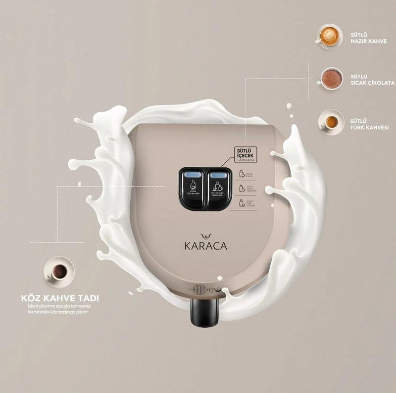 KARACA HATIR HÜPS Machine à café turc beige - KARACA HATIR HÜPS türk kahve makinesi bej