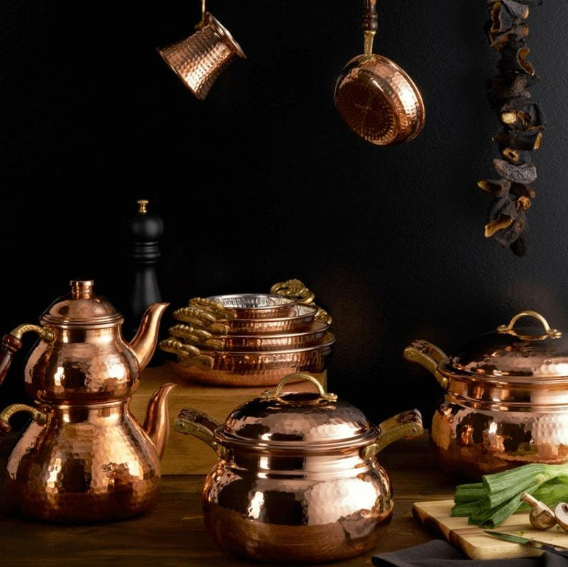 KARACA NISH COPPER NEW Cafetière turque en cuivre - Bella-Home: art de la table, verrerie, trousseau de mariée, décoration