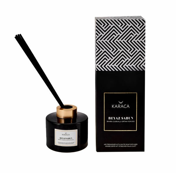 KARACA HOME SAVON BLANC Diffuseur de parfum 160 ml - BEYAZ SABUN çubuklu ortam kokusu