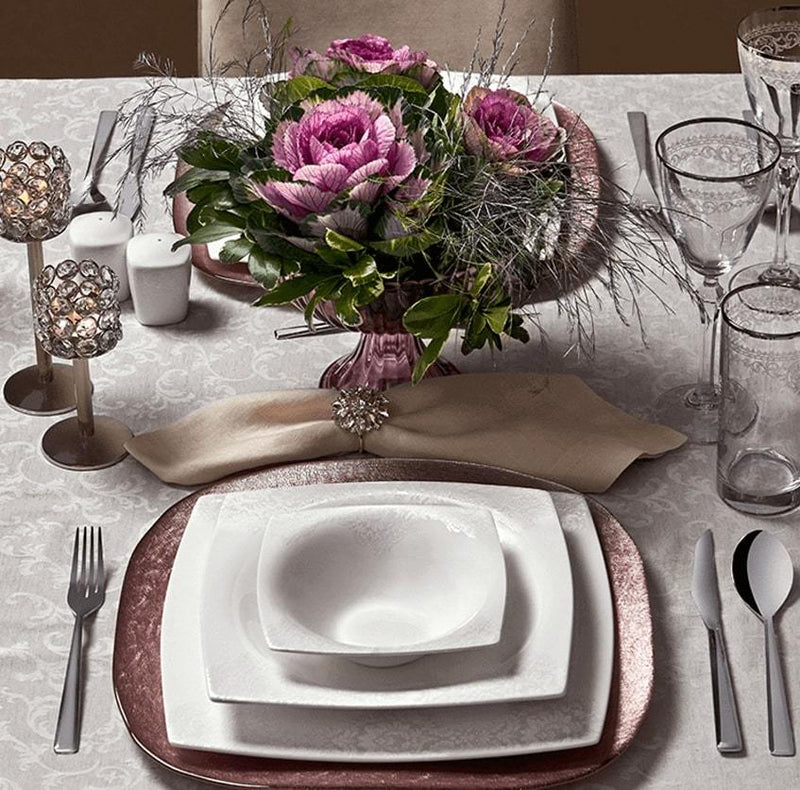 KARACA FINE PEARL HELEN Service de table 62 pièces 12 personnes - Bella-Home: art de la table, verrerie, trousseau de mariée, décoration