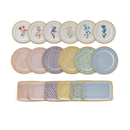 KARACA BOTANICA NEW Service de table 18 pièces 6 personnes 18 Parça 6 kişilik yemek takımı