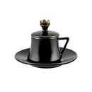 KARACA SATRANÇ/ÉCHECS Set de tasses à café 18 pièces 6 personnes - 18 Parça 6 kişilik kahve fincan takımı