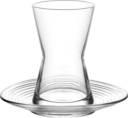 LAV DERIN Set de verres à thé 6 personnes 12 pièces - 12'Li Çay Takımı