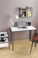 ZEN Esszimmerstuhl - Creme Stoffsamt - Goldene Metallbein