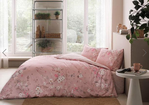 TAÇ JULIAN ensemble de linge de lit renforcé 1 personne rose - Bella-Home: art de la table, verrerie, trousseau de mariée, décoration