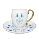 KARACA İZNİK Kahve fincan takımı 12 parça 6 kişilik 