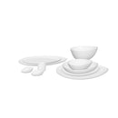 KARACA STREAMLINE SAKİ PLATIN Tafelservice 59 Teile 12 Personen